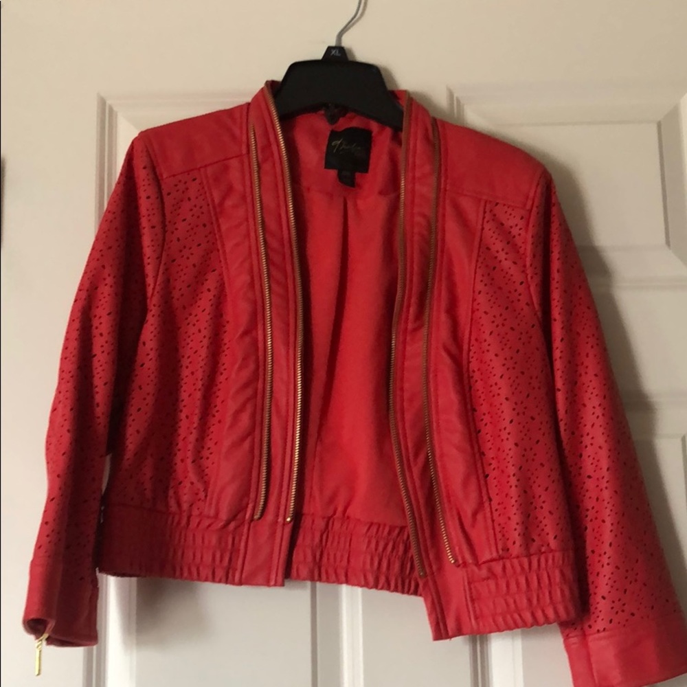 leather jacket